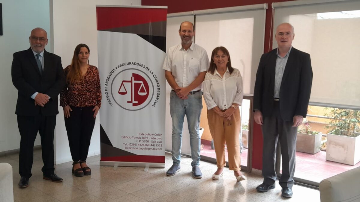 Apertura del Libro de Actas y Bienvenida al Nuevo Integrante en la Comisión de Derecho Ambiental del Colegio de Abogados y Procuradores de San Luis