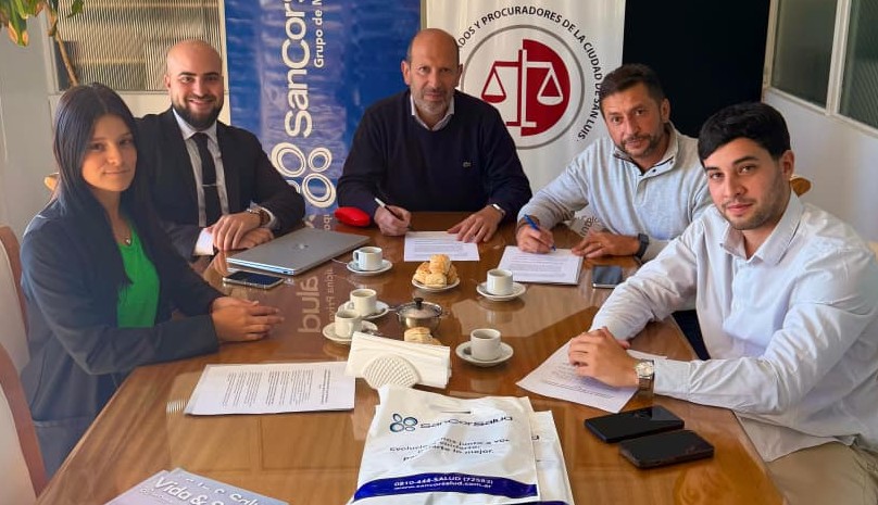 El CAPSL firmó un convenio de cooperación con Grupo Sancor Salud