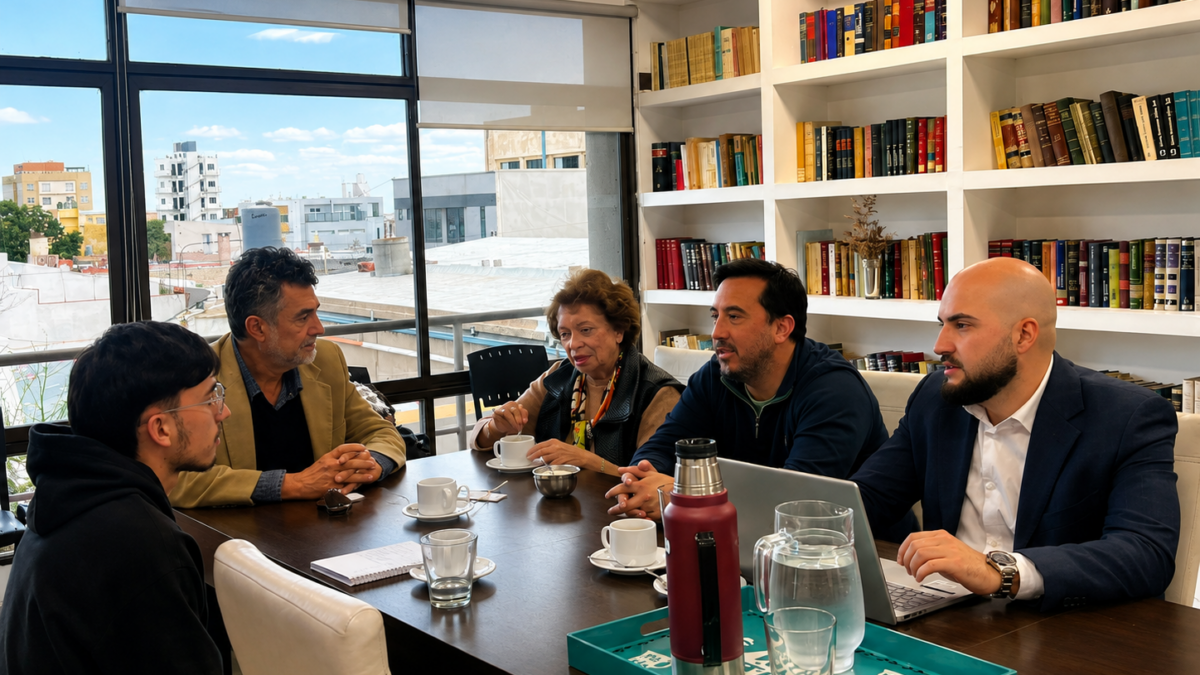 Reunión de la Comisión de Derecho Penal del CAPSL, donde se abordó el Acuerdo del Superior Tribunal de Justicia