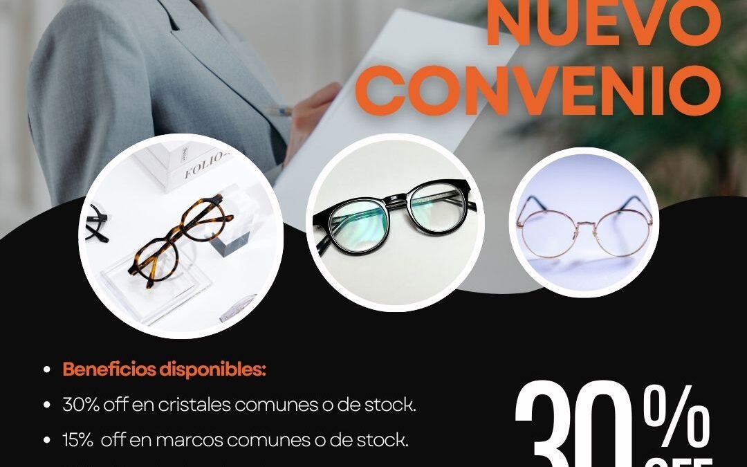 Convenio con Óptica Visión