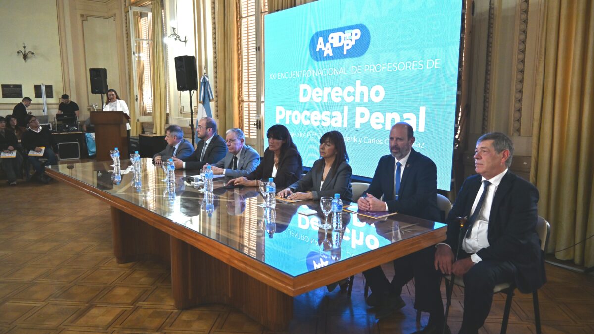 El CAPSL estuvo presente en la inauguración del XXI Encuentro Nacional de Profesores de Derecho Procesal Penal